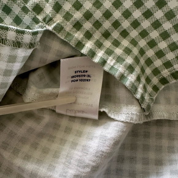 Green Checkered Dress - Picture 6 of 6